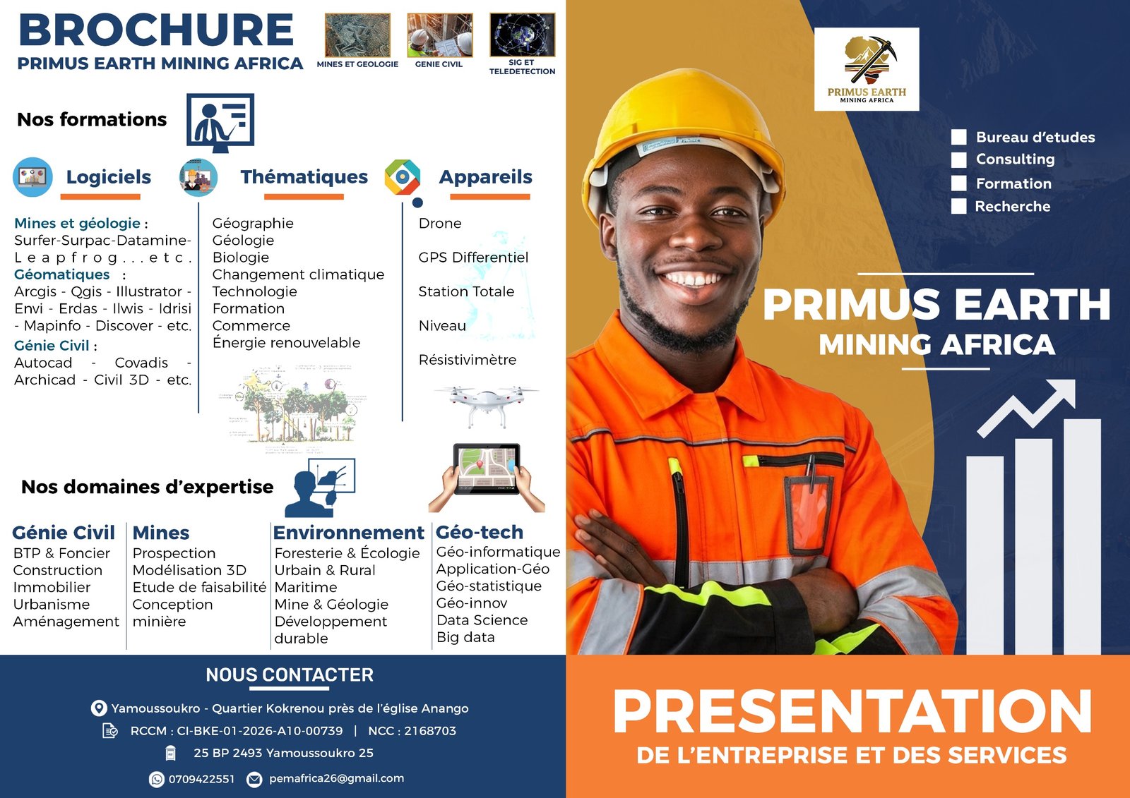 Aperçu de la brochure de présentation PRIMUS EARTH